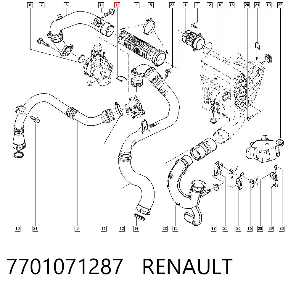 7701071287 Renault (RVI)