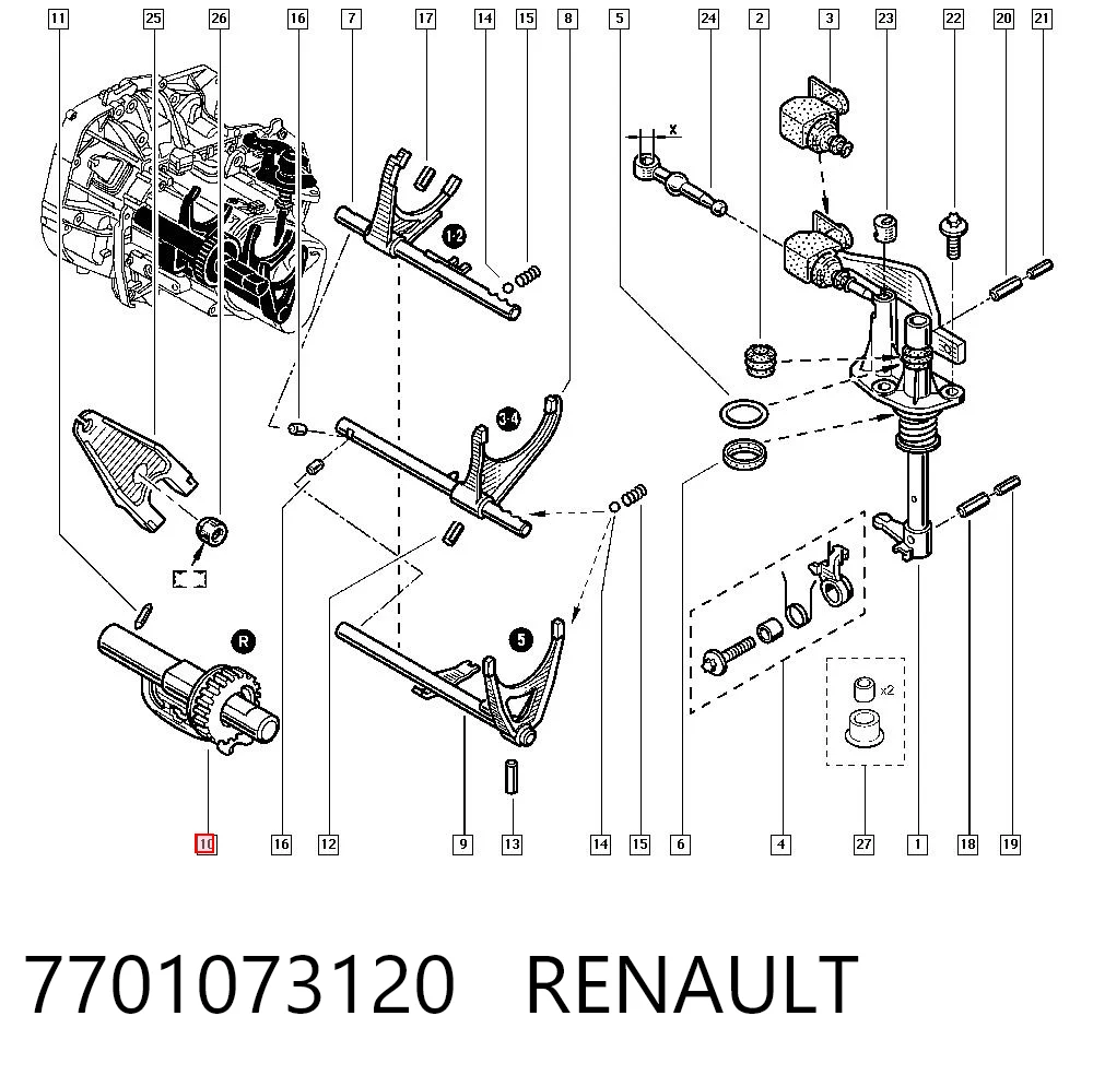 7701073120 RENAULT