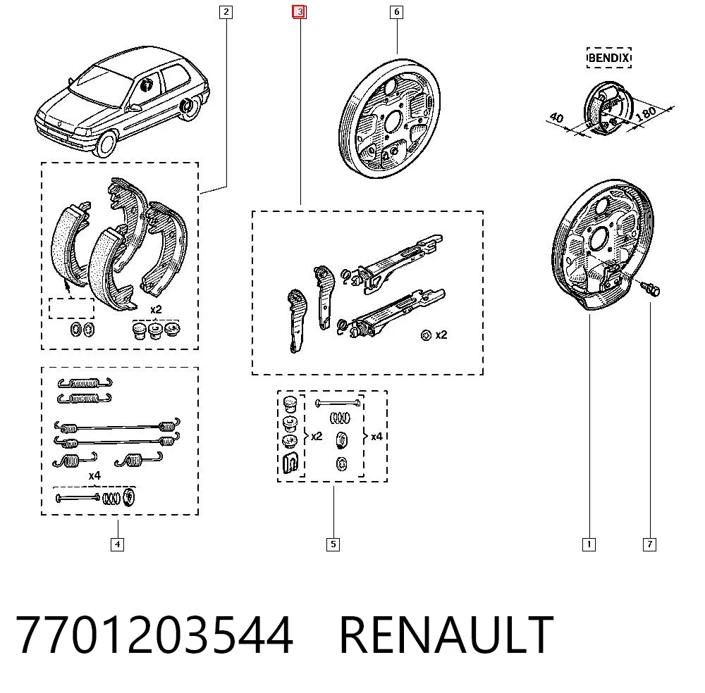 7701203544 Renault (RVI)