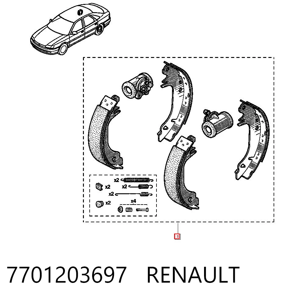 7701203697 Renault (RVI)