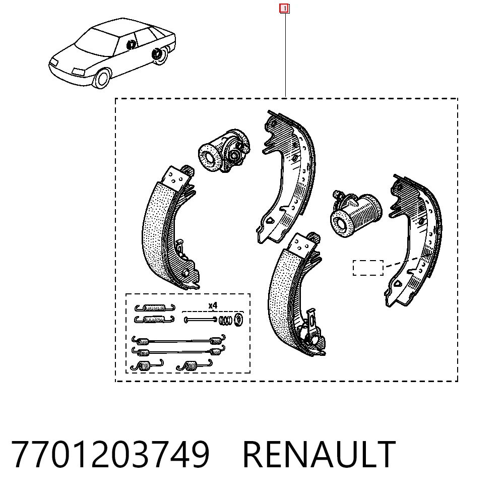 7701203749 Renault (RVI)