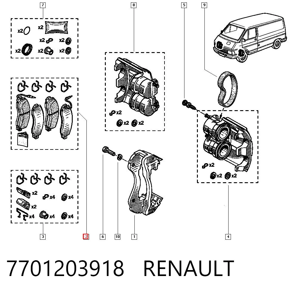 7701203918 Renault (RVI)