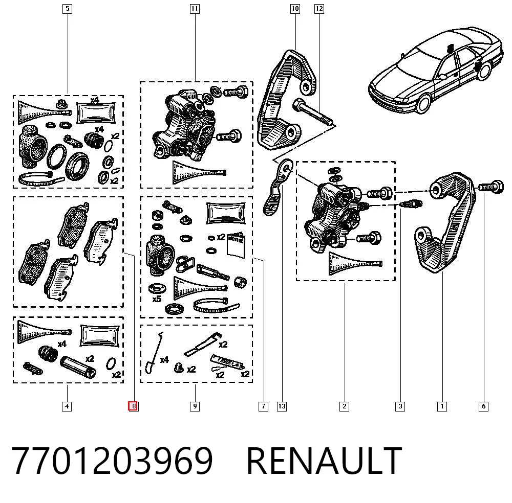 7701203969 Renault (RVI)