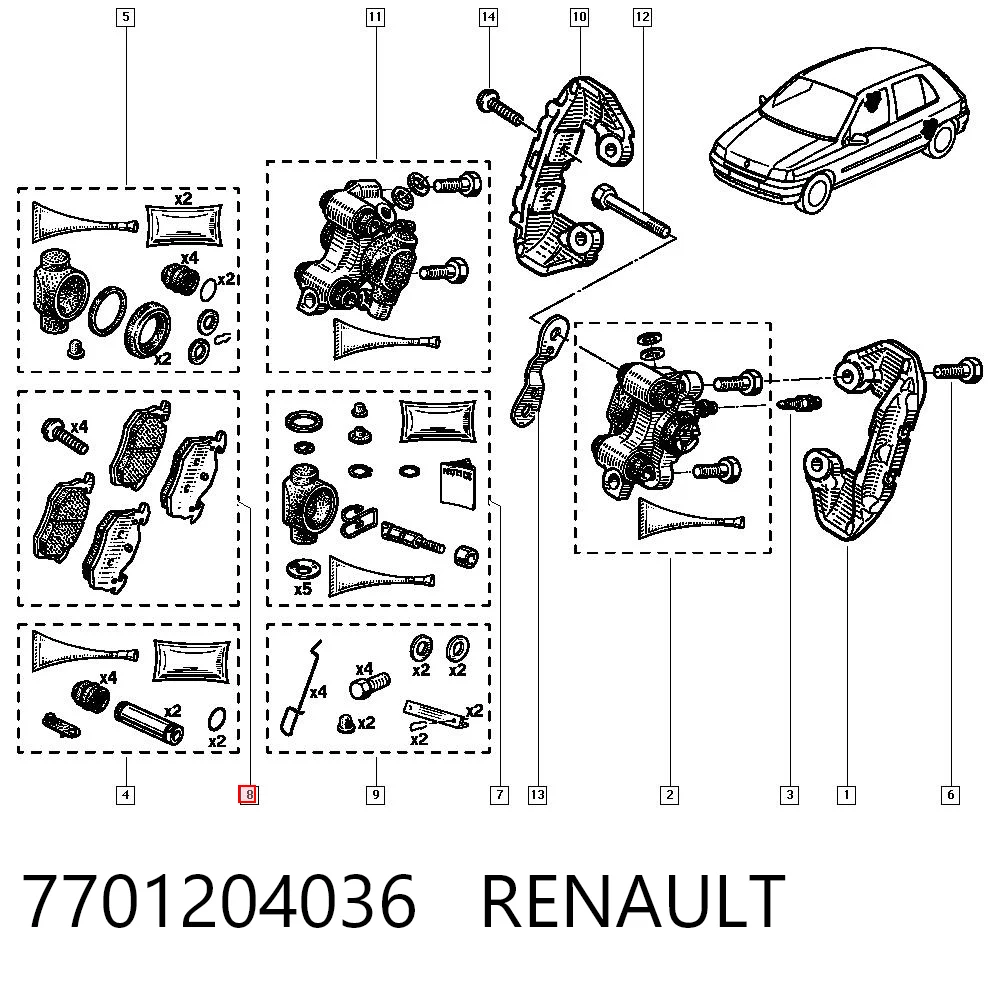7701204036 Renault (RVI)