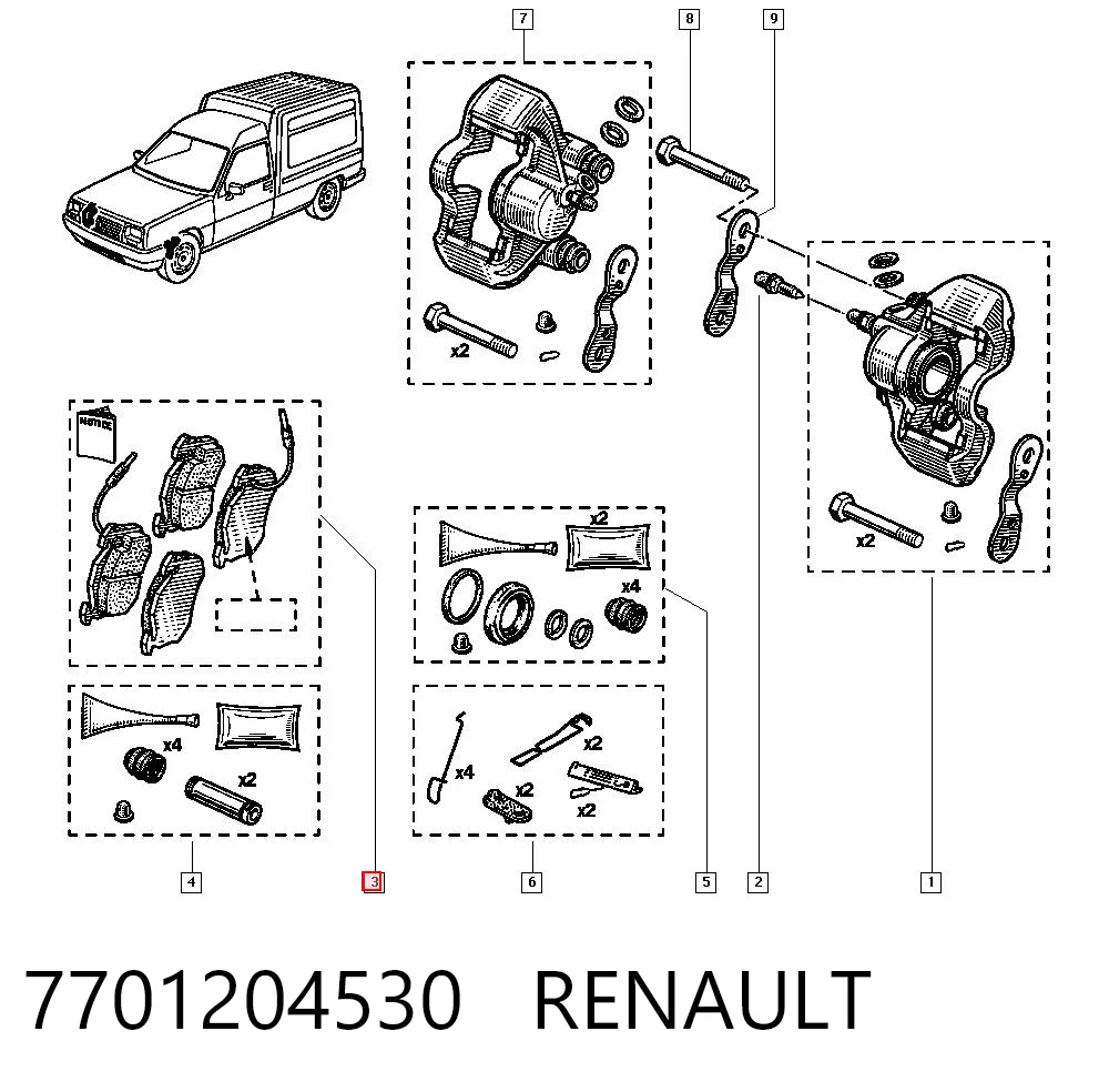 7701204530 Renault (RVI)