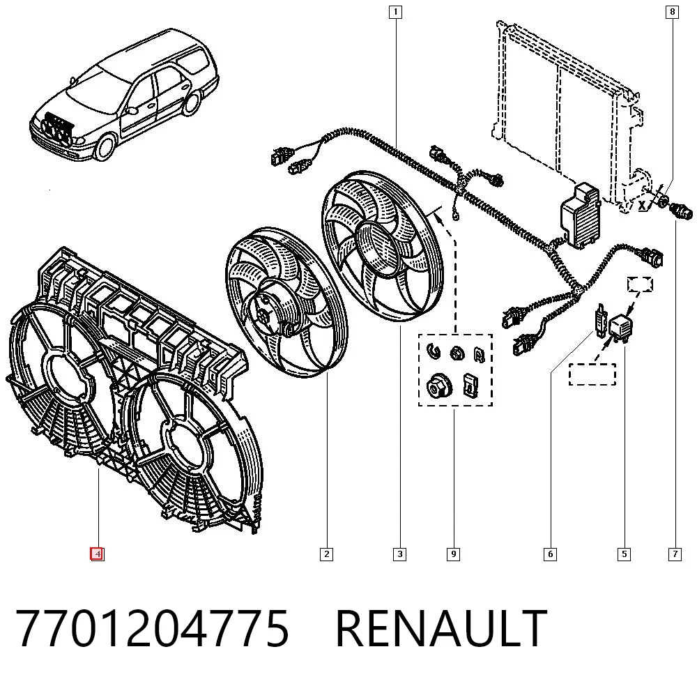 7701204775 Renault (RVI)
