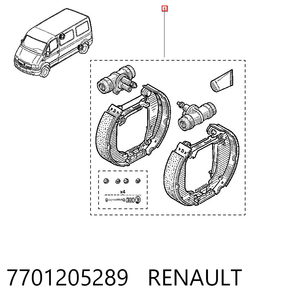 7701205289 Renault (RVI)