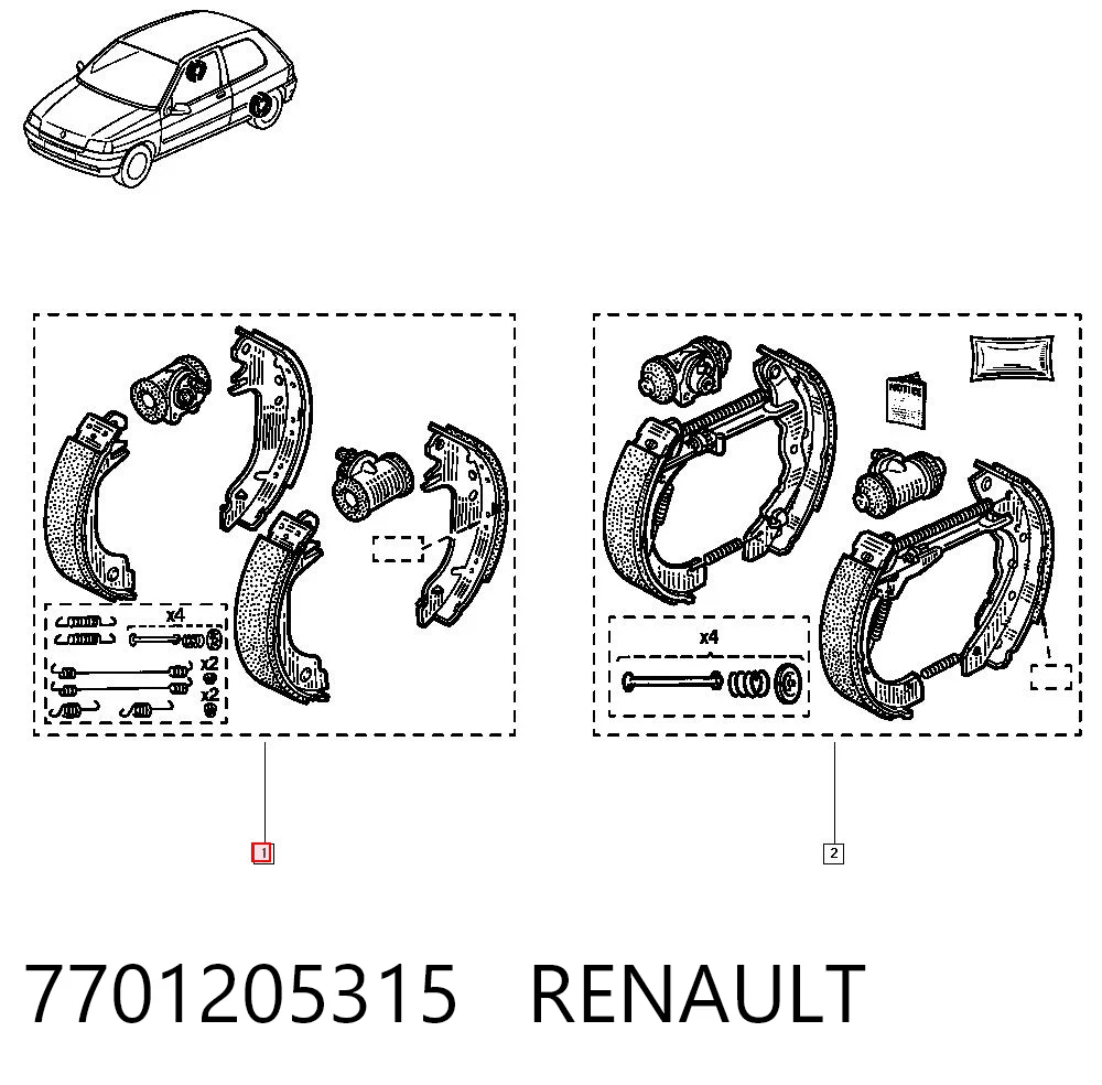 7701205315 Renault (RVI)