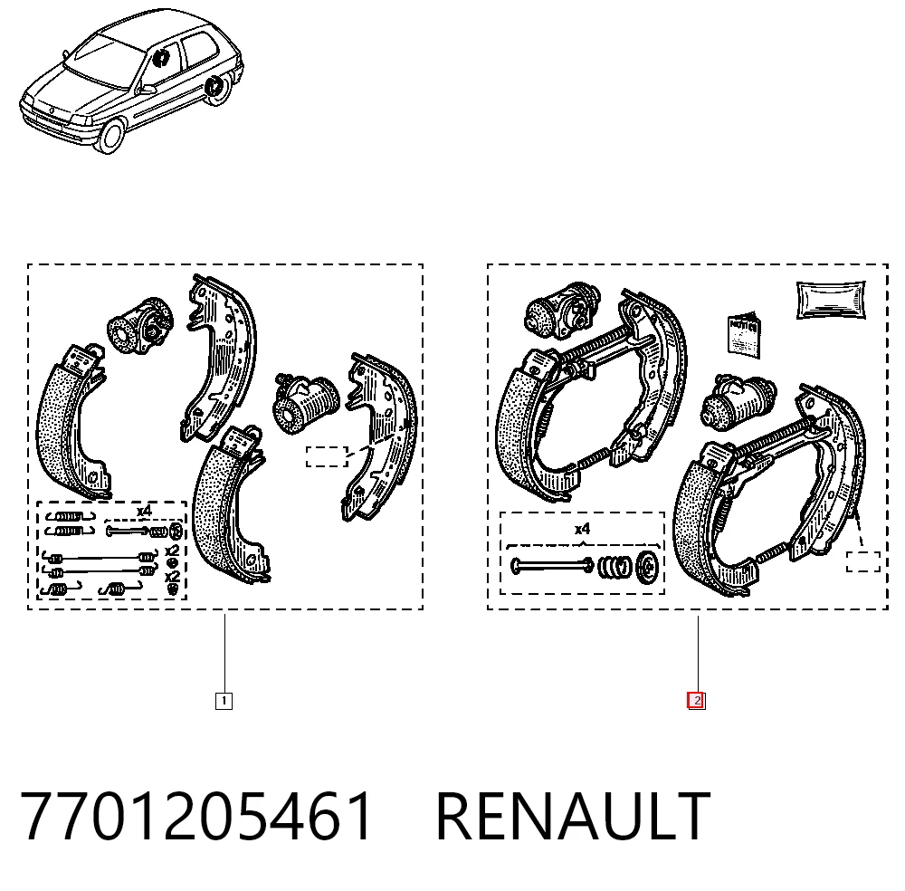 7701205461 Renault (RVI)