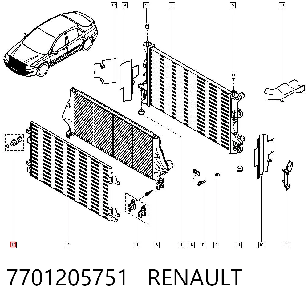 7701205751 Renault (RVI)