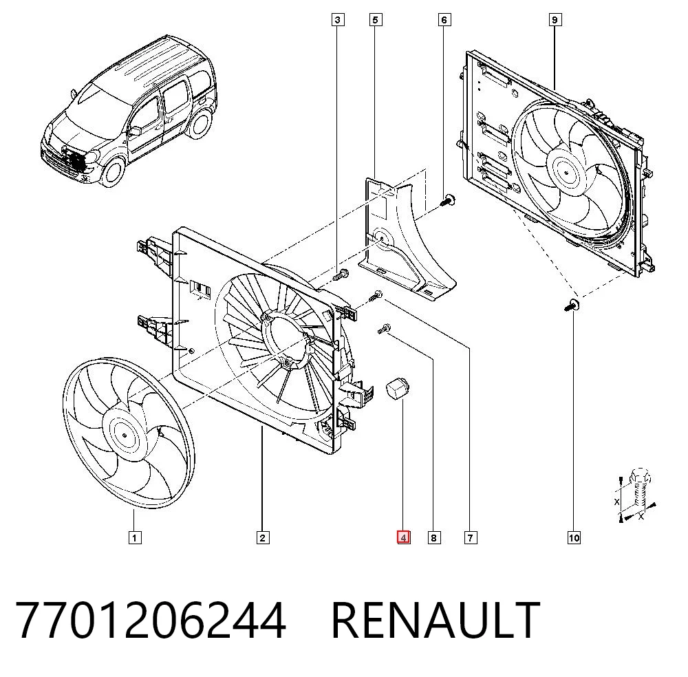 7701206244 Renault (RVI)