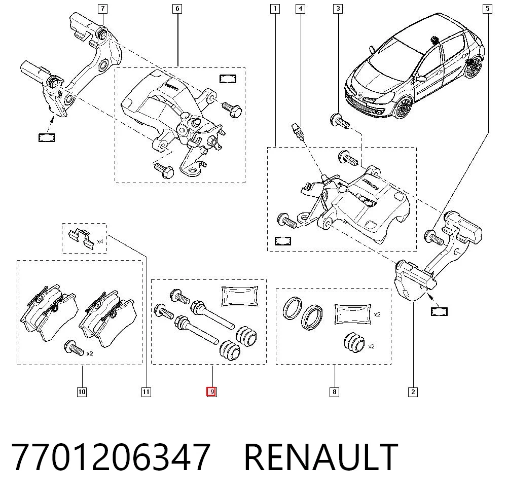 7701206347 Renault (RVI)