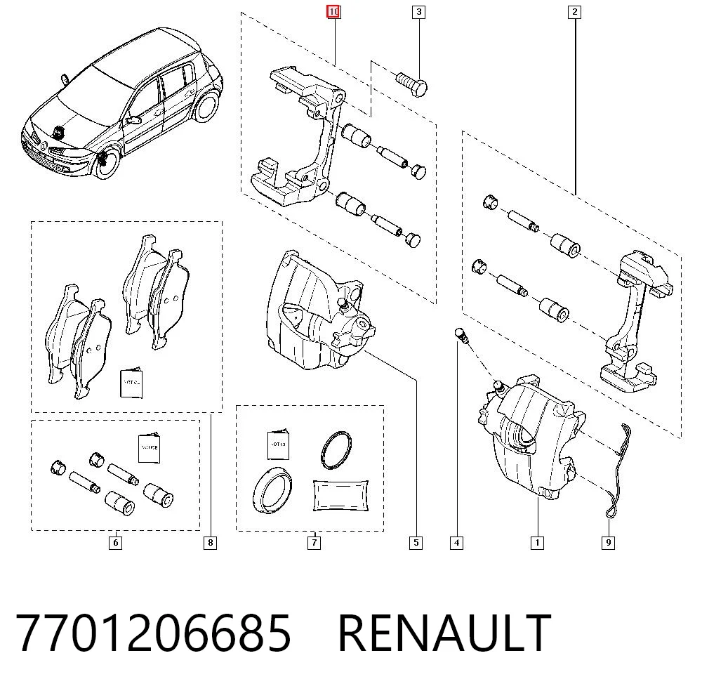 7701206685 Renault (RVI)