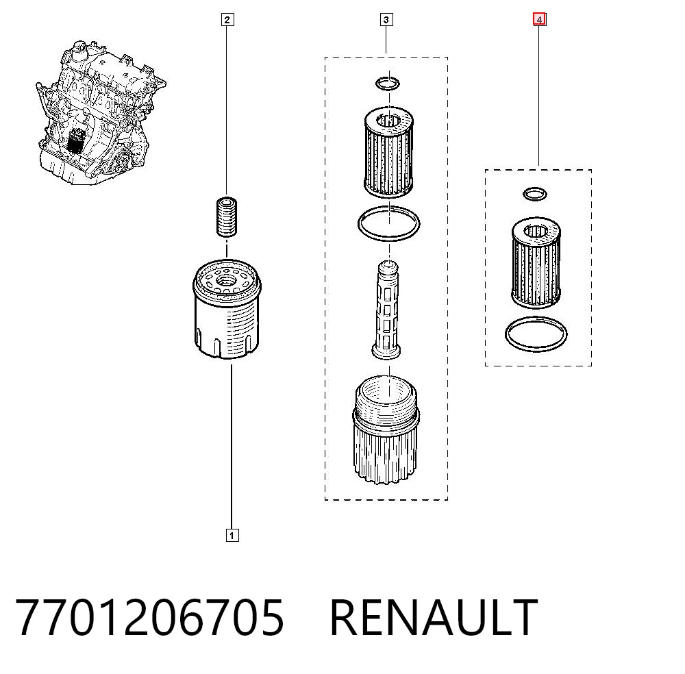 7701206705 Renault (RVI)