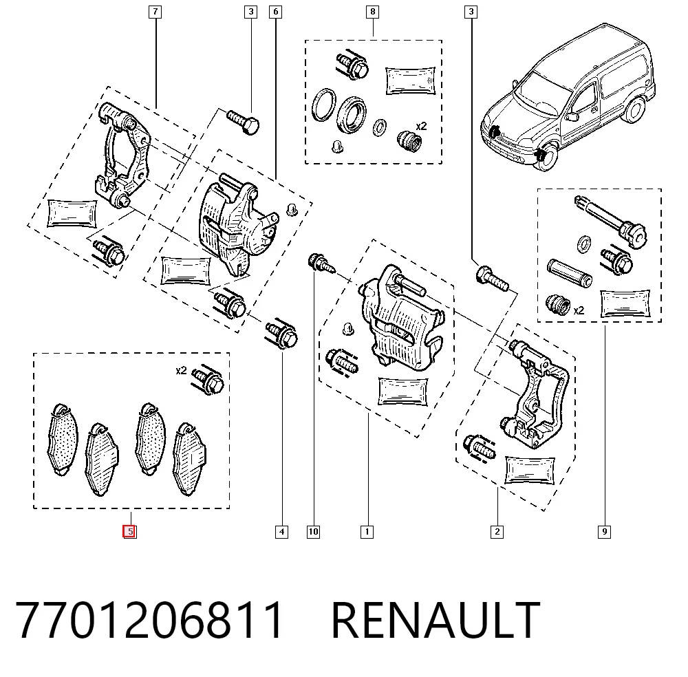 7701206811 Renault (RVI)