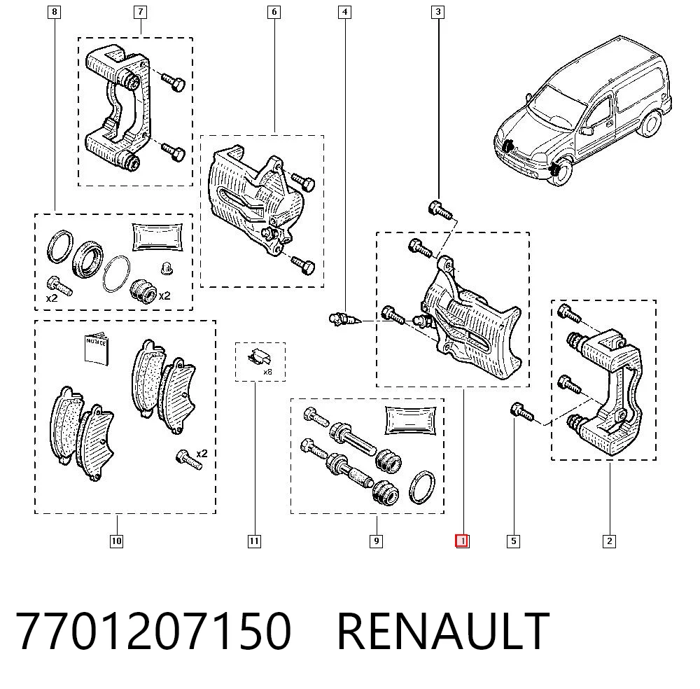 7701207150 Renault (RVI)