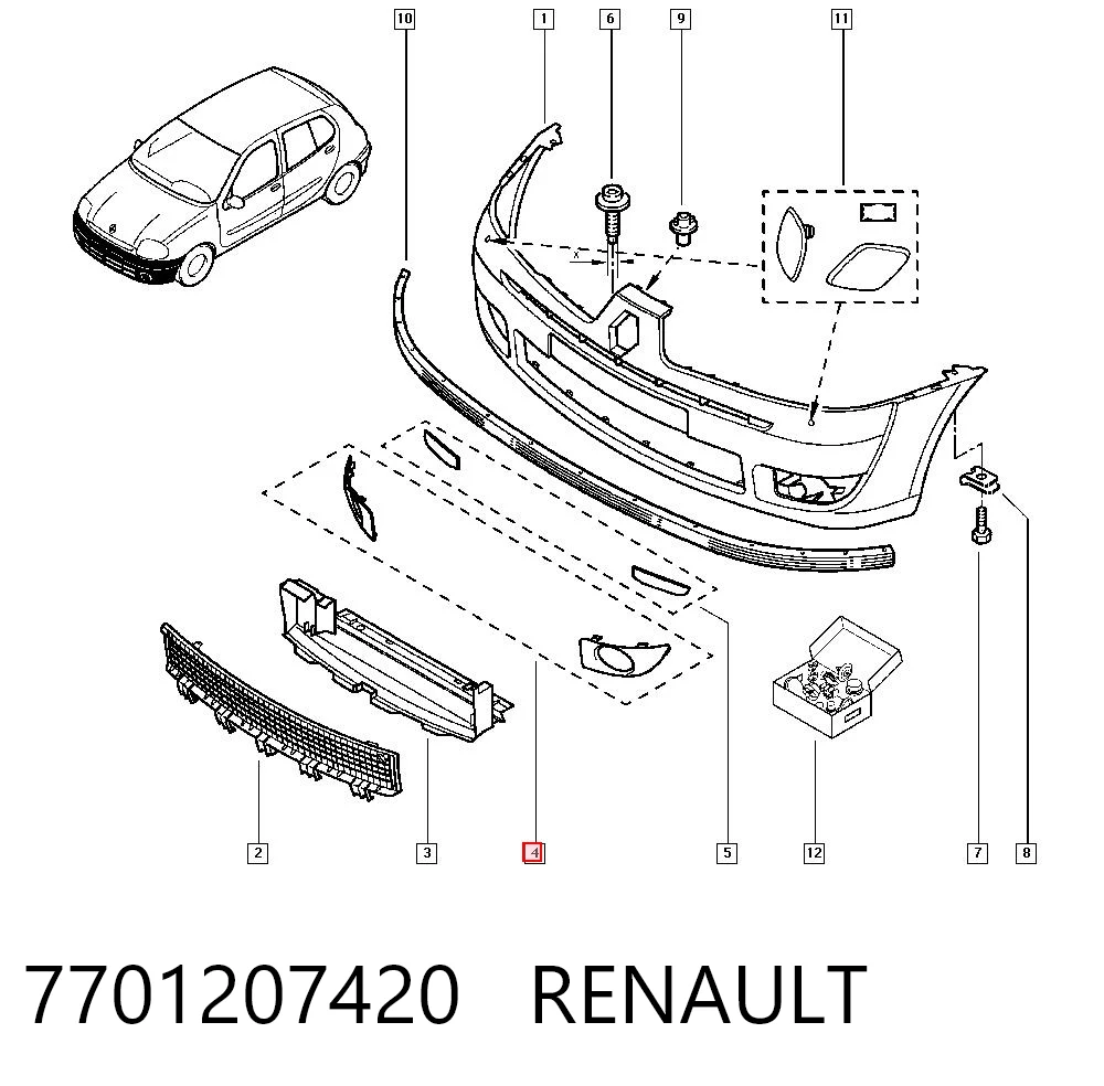 7701207420 Renault (RVI)