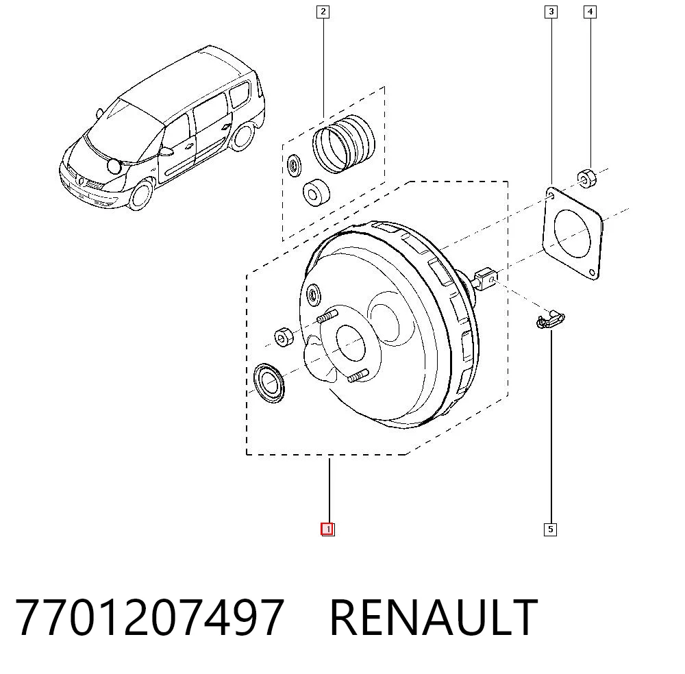 Comprar Servofreno Renault Espace IV JK0 a bajo precio