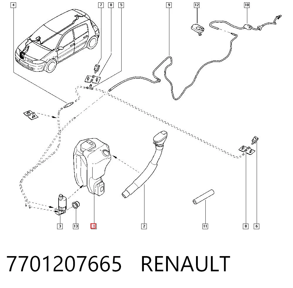 7701207665 Renault (RVI)