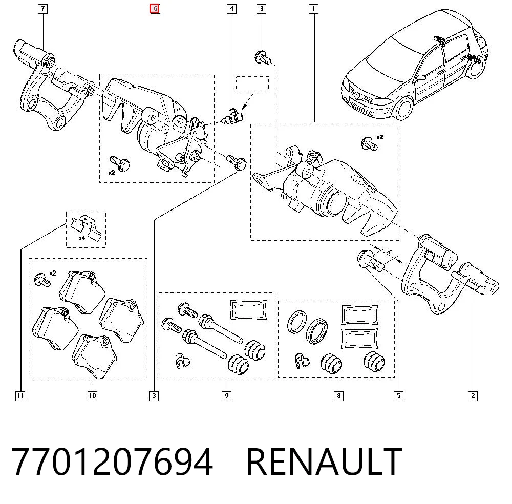 7701207694 Renault (RVI)