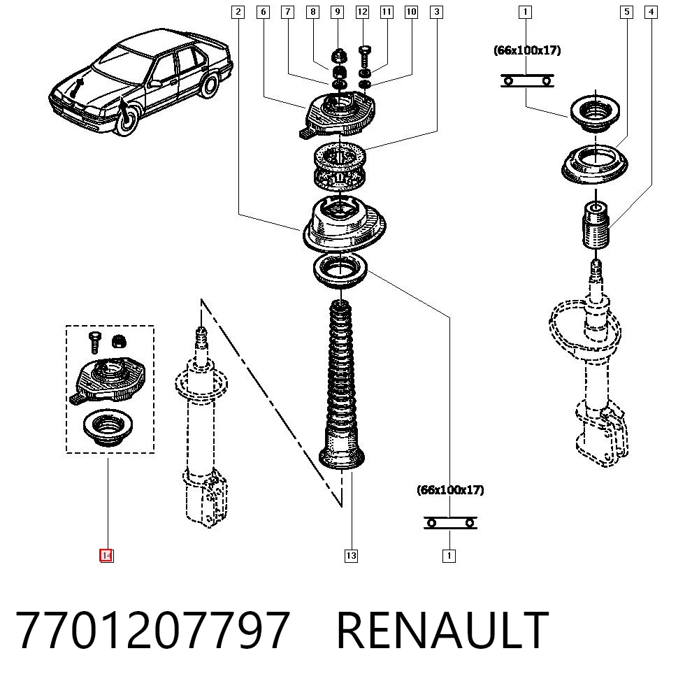 7701207797 Renault (RVI)