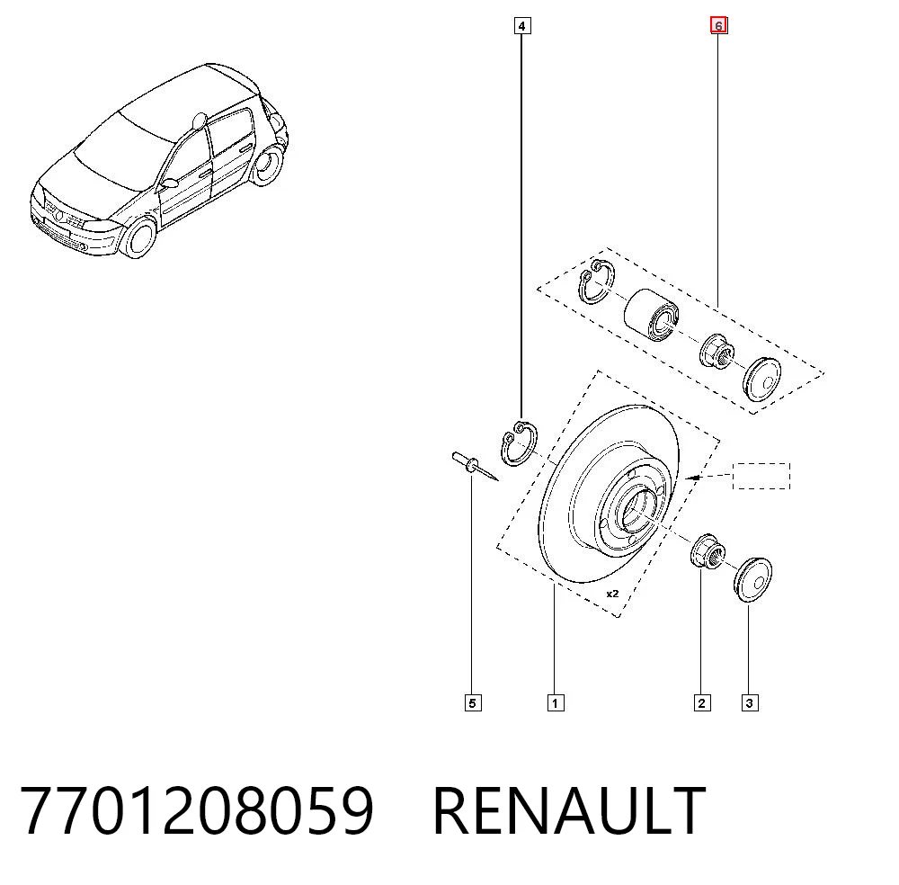 7701208059 Renault (RVI)