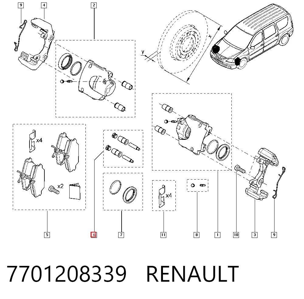 7701208339 Renault (RVI)