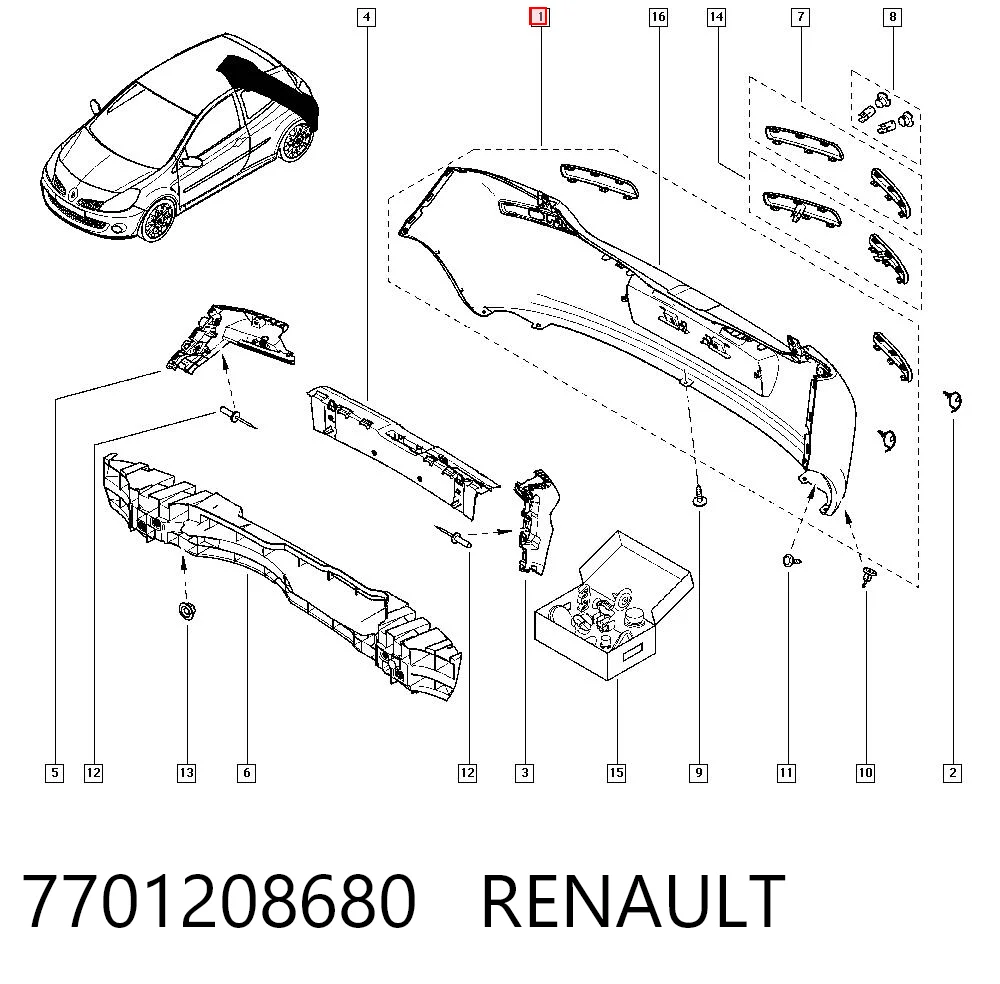 7701208680 Renault (RVI)