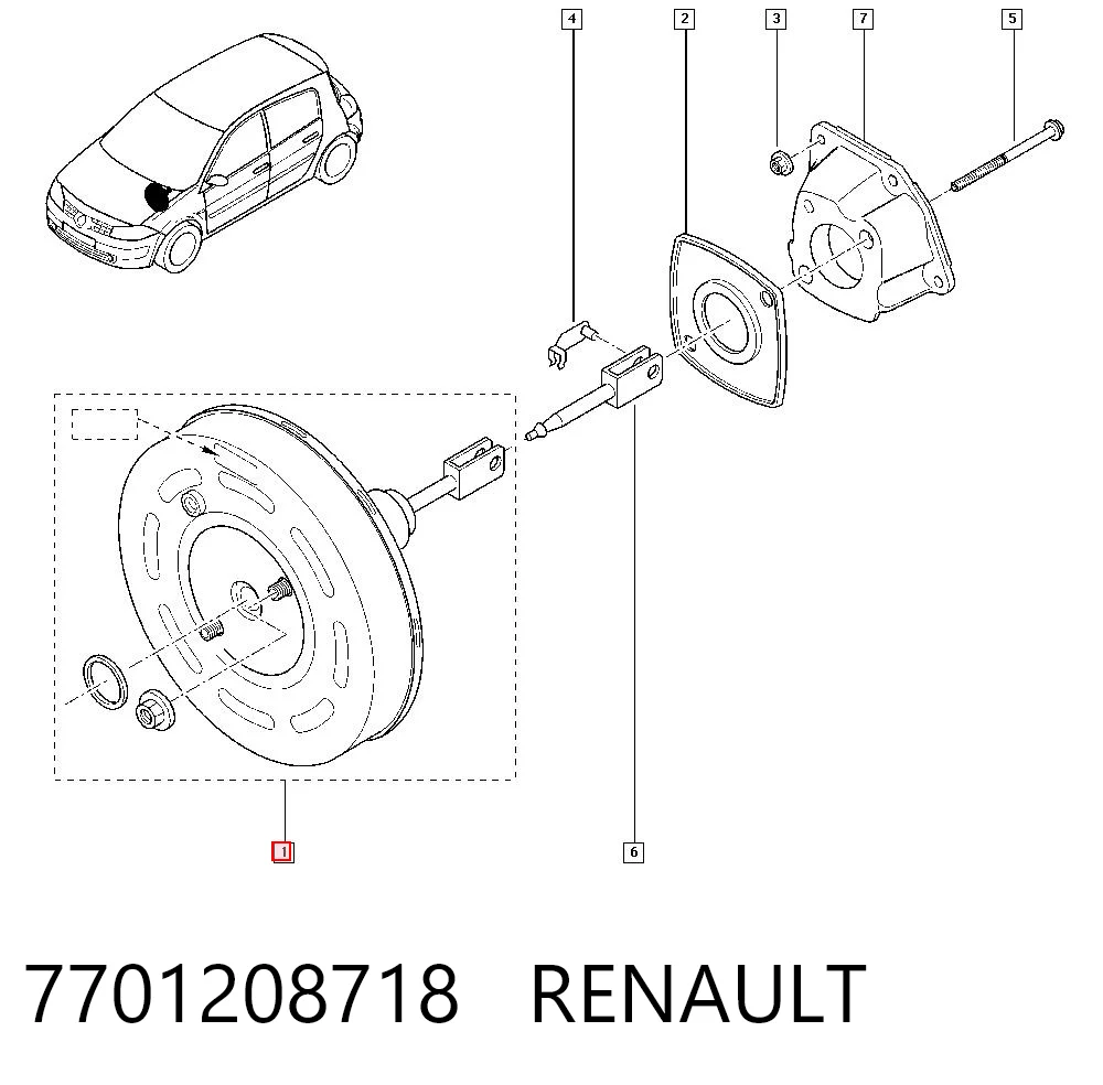 7701208718 Renault (RVI)