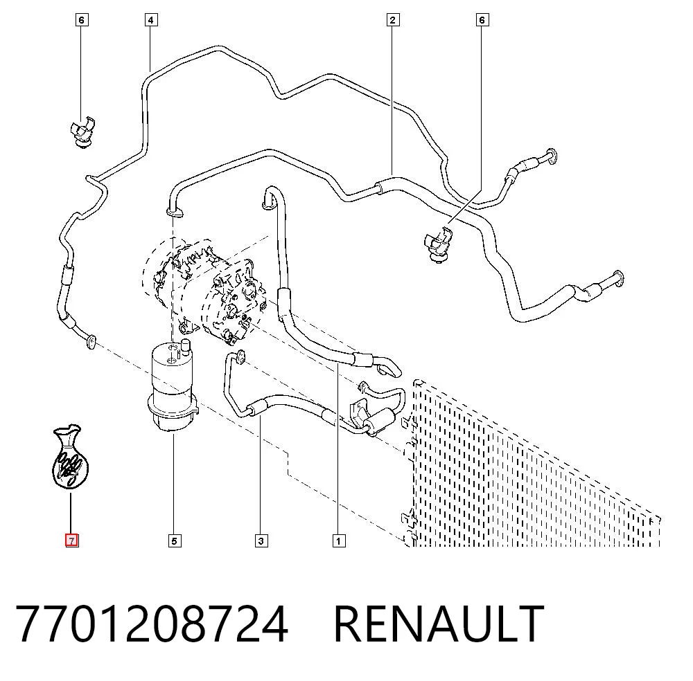 7701208724 Renault (RVI)