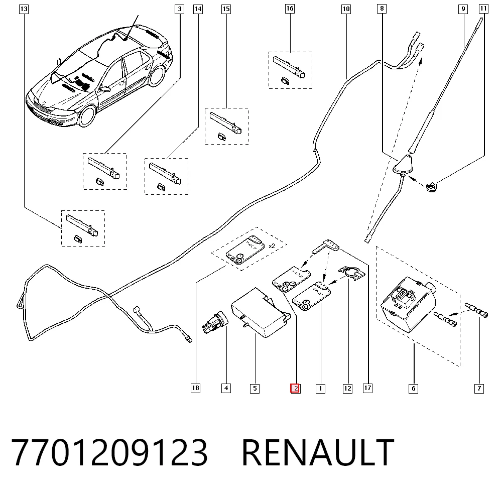 7701209123 Renault (RVI)