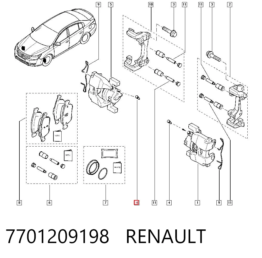 7701209198 Renault (RVI)