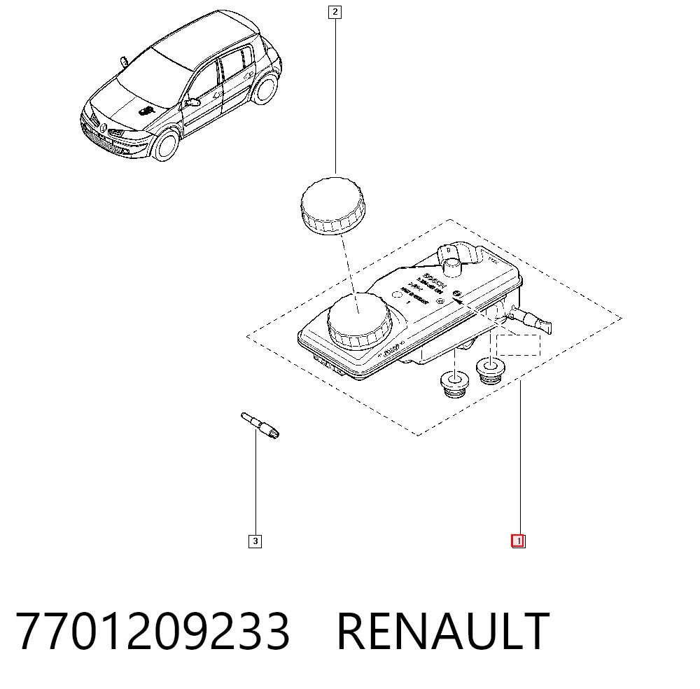 7701209233 Renault (RVI)