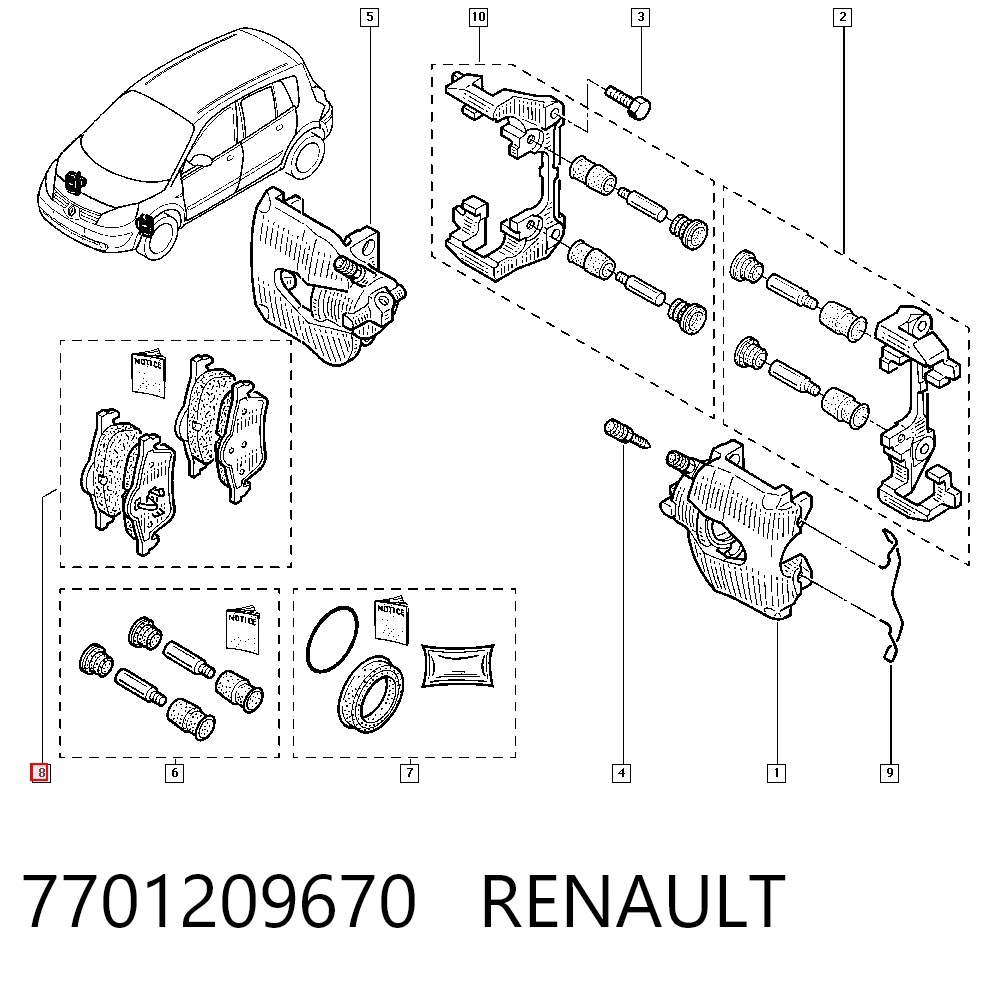 7701209670 Renault (RVI)