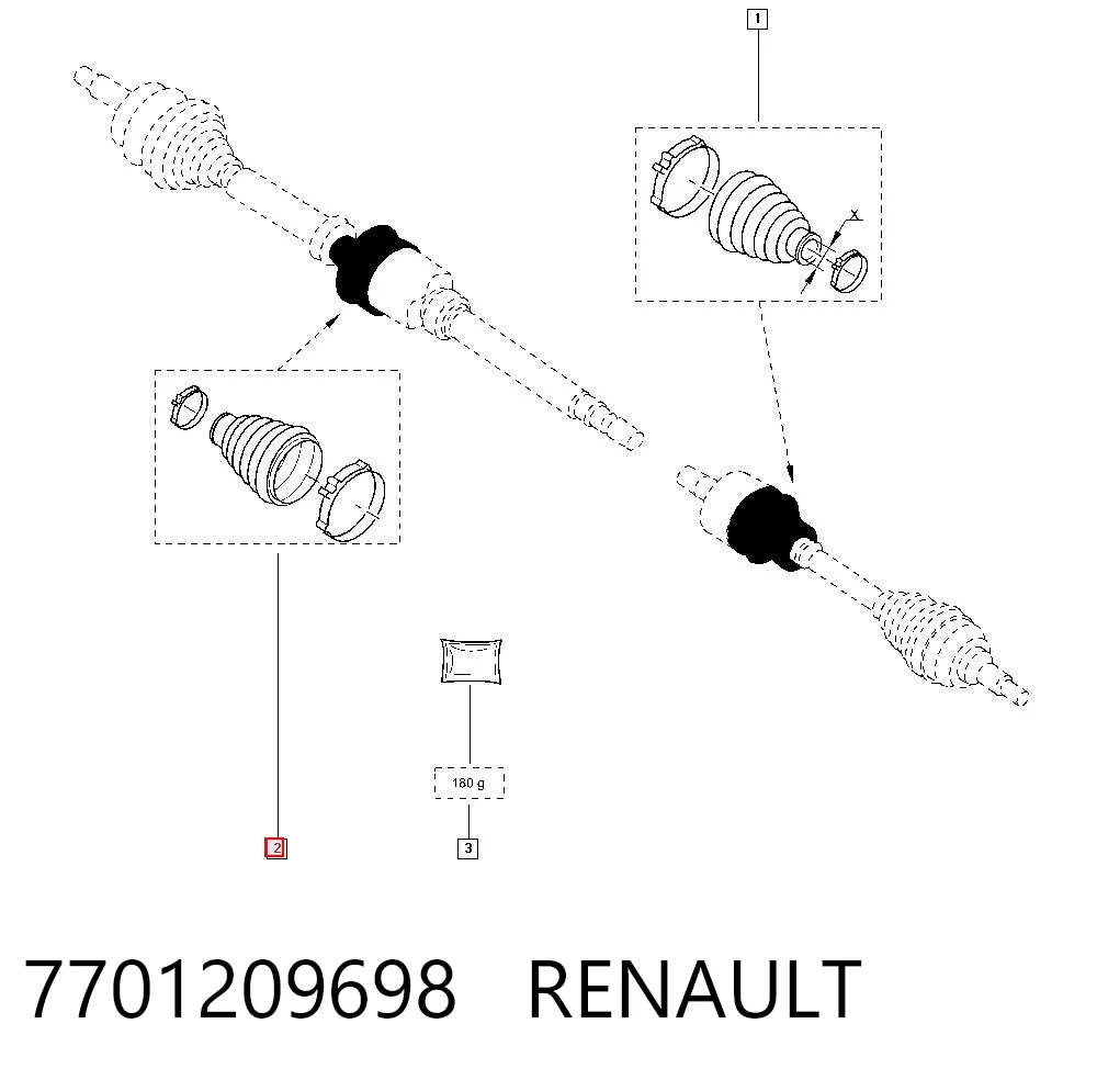 7701209698 Renault (RVI)