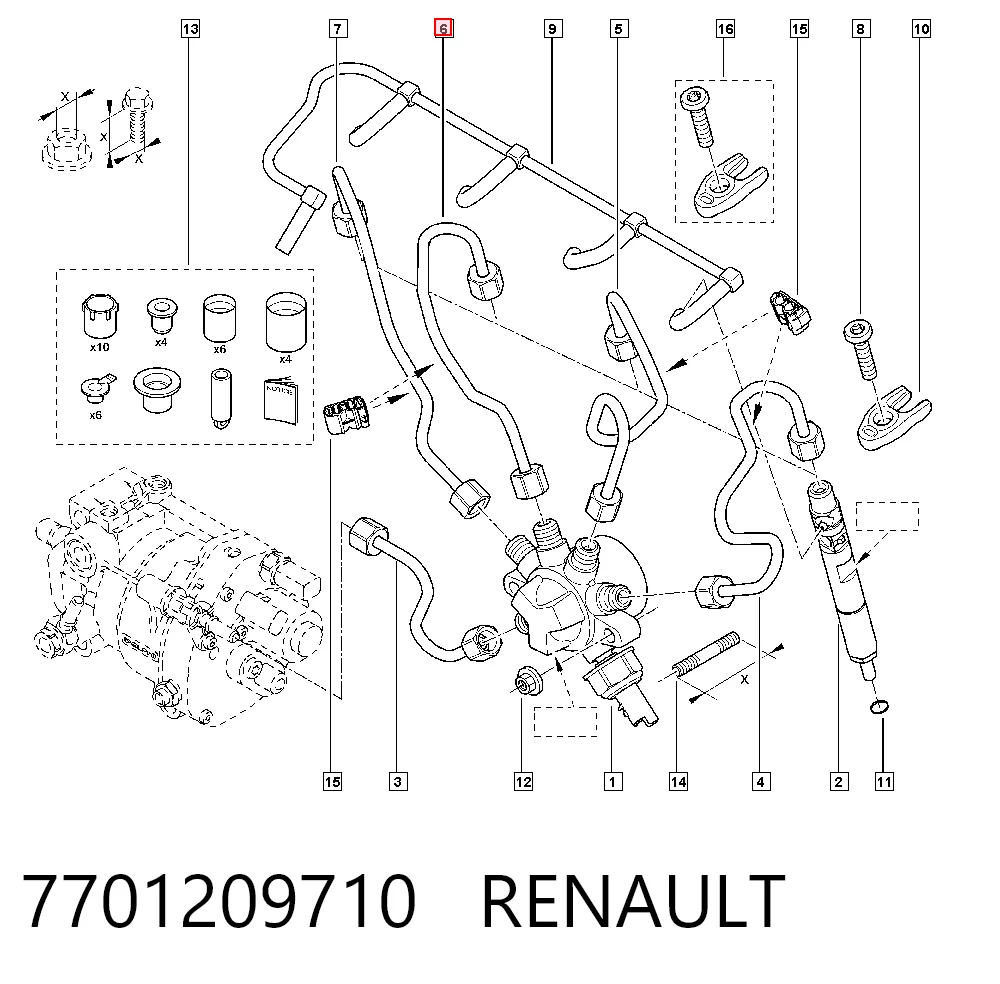 7701209710 Renault (RVI)