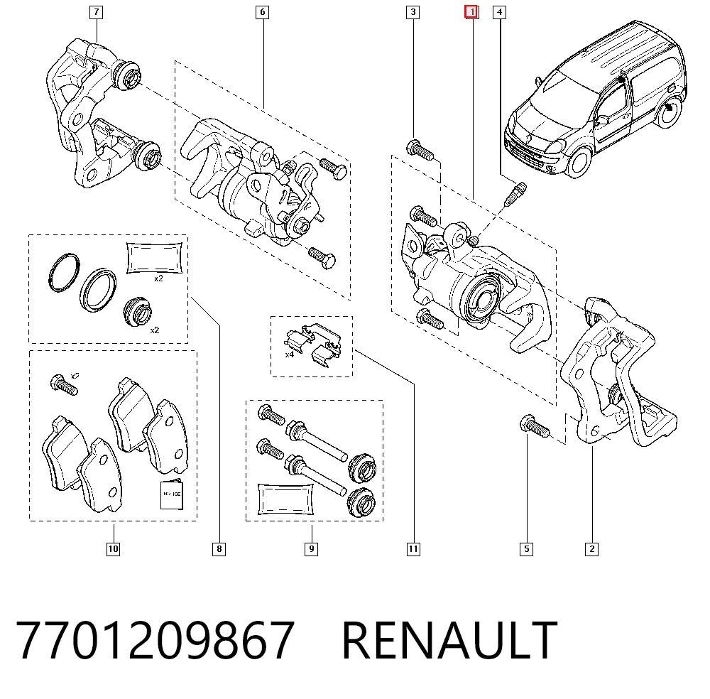 7701209867 Renault (RVI)