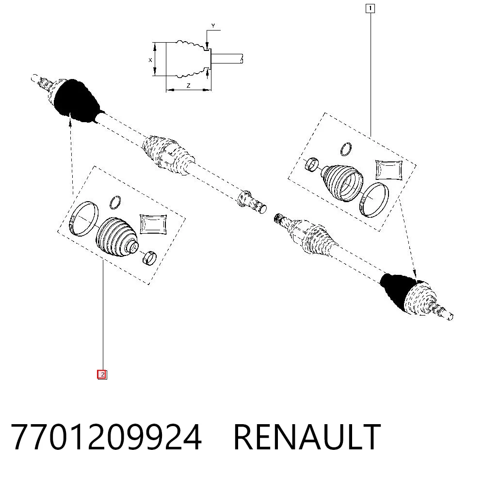 7701209924 Renault (RVI)