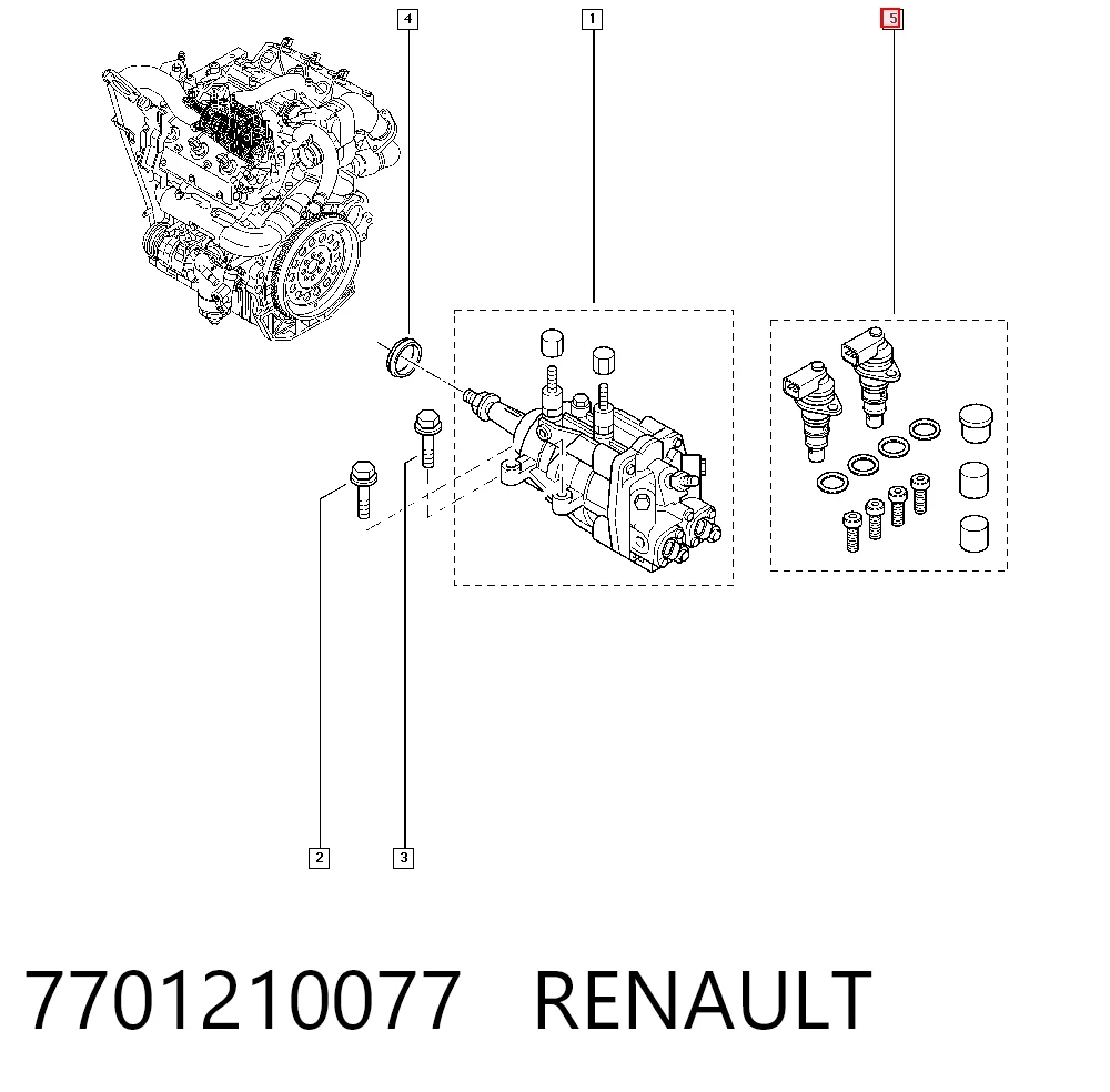 7701210077 Renault (RVI)