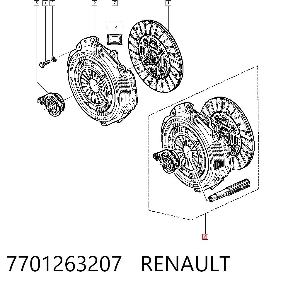 Comprar Kit de embrague completo Espace II J63