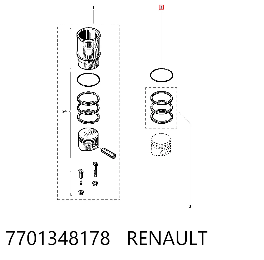 7701348178 Renault (RVI)