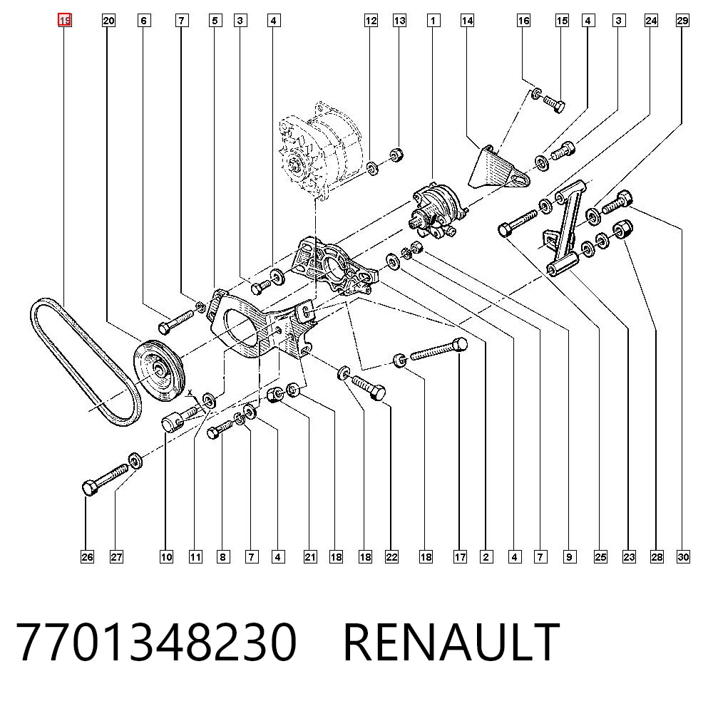 7701348230 Renault (RVI)