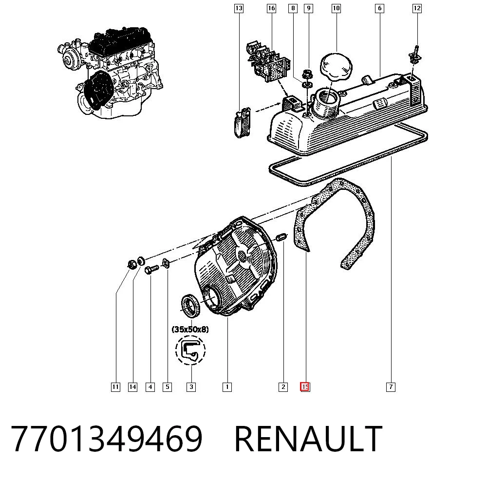 7701349469 Renault (RVI)