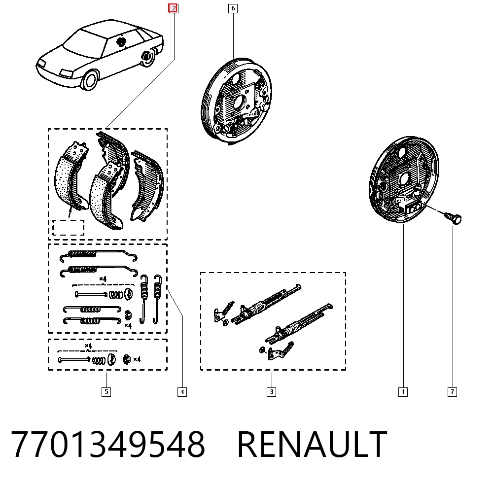 7701349548 Renault (RVI)