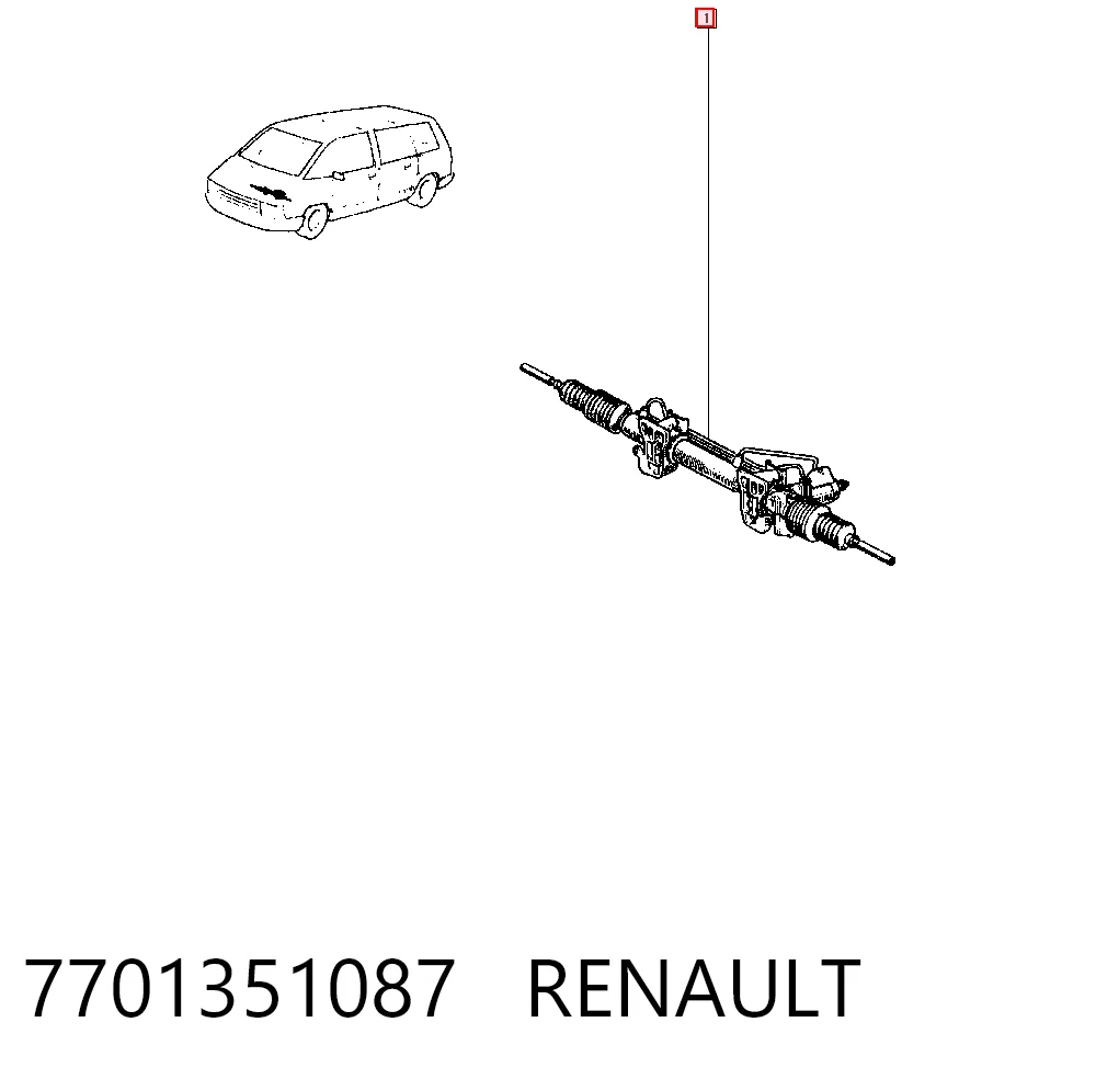 7701351087 Renault (RVI)