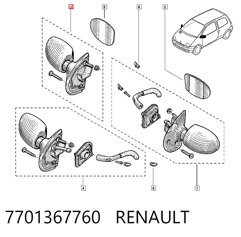 7701367760 Renault (RVI)