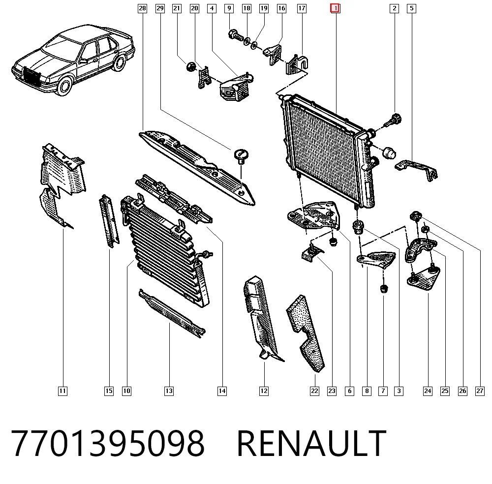 7701395098 Renault (RVI)
