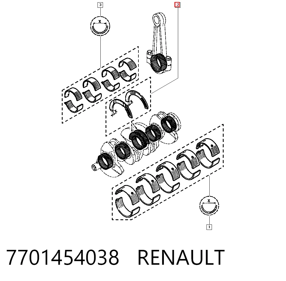 7701454038 Renault (RVI)