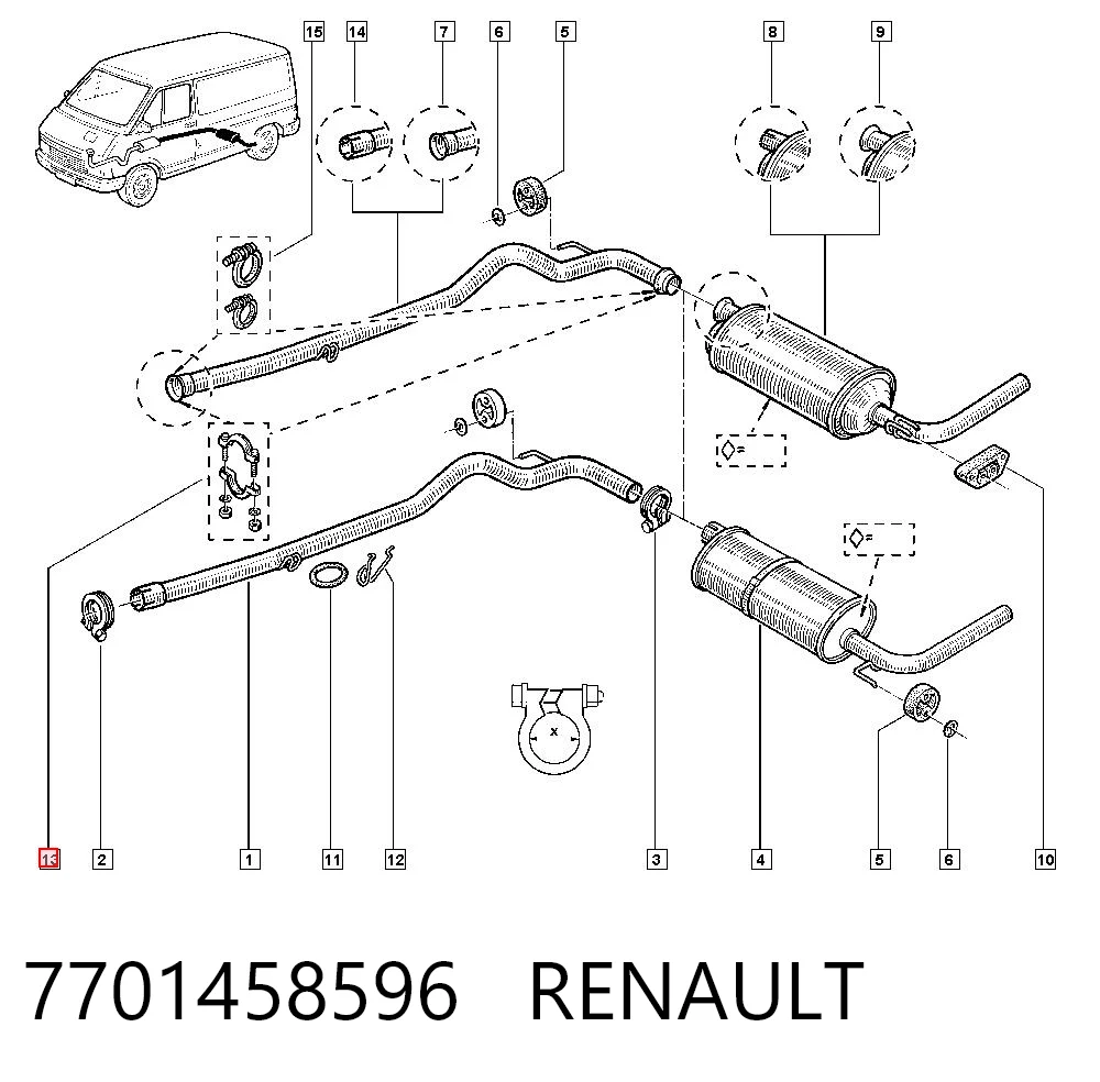 7701458596 Renault (RVI)