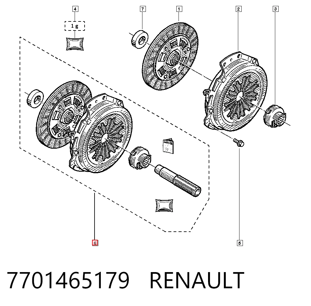 Kit de embrague 19 I hatchback (1988-1992) original desde 78,70 €